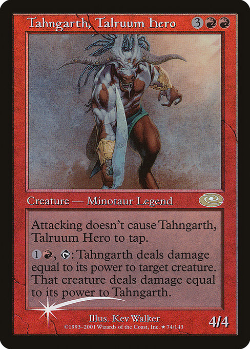 【EN】タールルームの勇士ターンガース/Tahngarth, Talruum Hero [PLS] 赤R No.74★