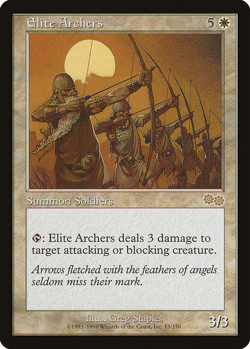 【EN】精鋭なる射手/Elite Archers [USG] 白R No.13