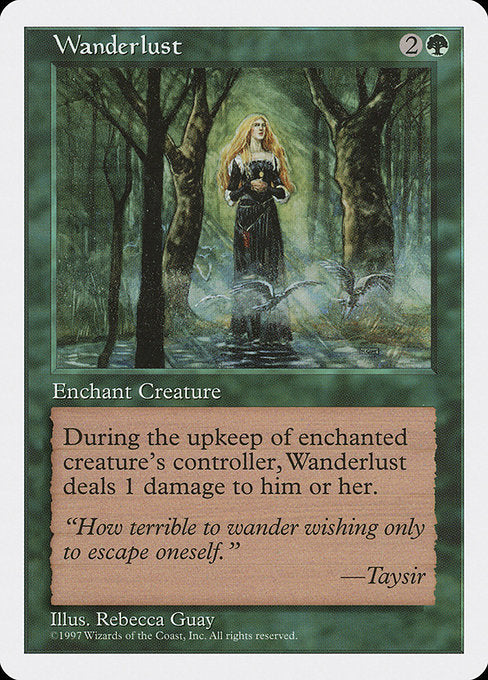 【EN】放浪熱/Wanderlust [5ED] 緑U No.339