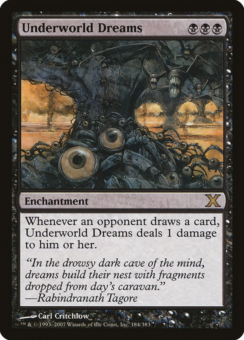 【EN】地獄界の夢/Underworld Dreams [10E] 黒R No.184