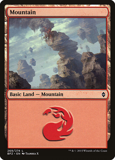 【EN】山/Mountain [BFZ] 無C No.269a