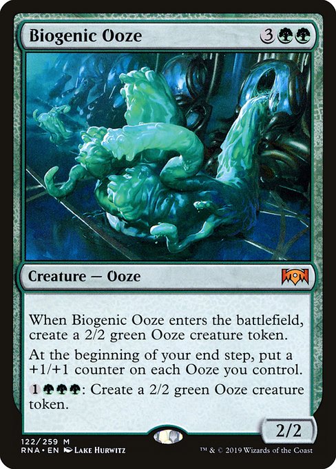 【Foil】【EN】生体性軟泥/Biogenic Ooze [RNA] 緑M No.122