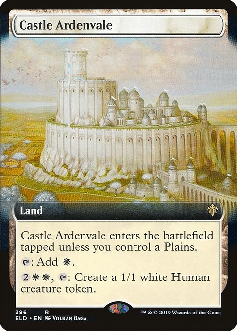 【Foil】【EN】アーデンベイル城/Castle Ardenvale [ELD] 無R No.386