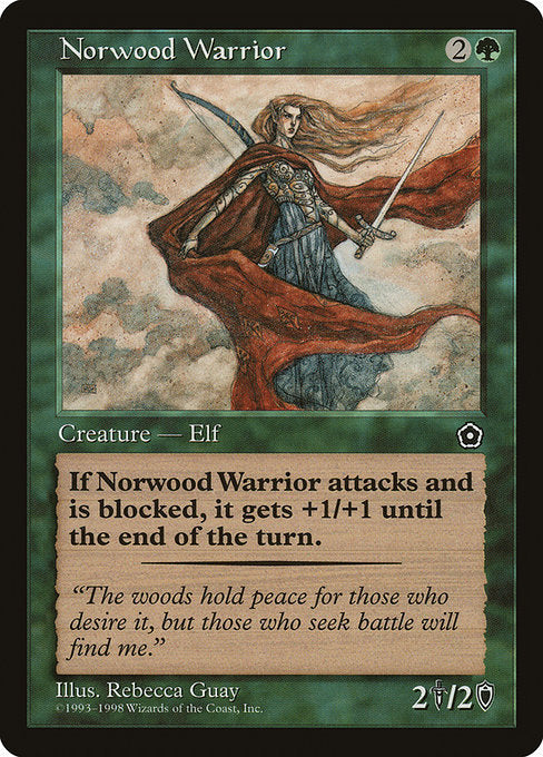 【EN】ノーウッドの戦士/Norwood Warrior [P02] 緑C No.140