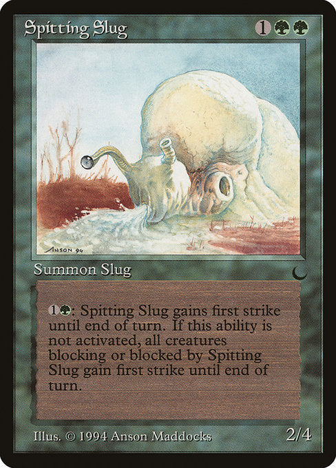 【EN】毒吐きナメクジ/Spitting Slug [DRK] 緑U No.88