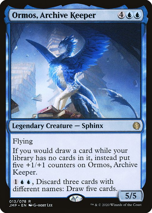 【EN】Ormos, Archive Keeper [JMP] 青R No.13