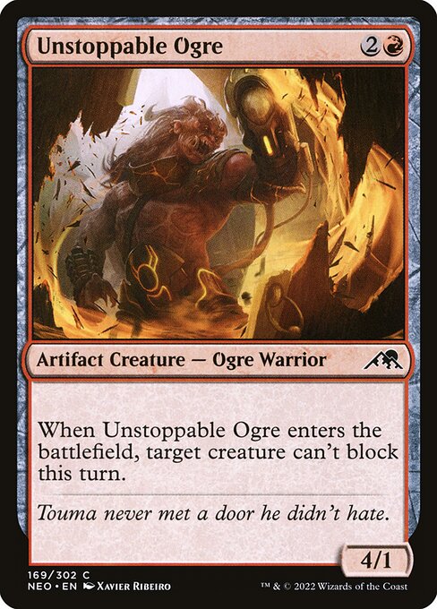 【Foil】【EN】止められぬ大峨/Unstoppable Ogre [NEO] 茶C No.169