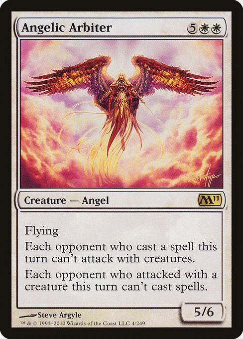 【Foil】【EN】天使の調停者/Angelic Arbiter [M11] 白R No.4