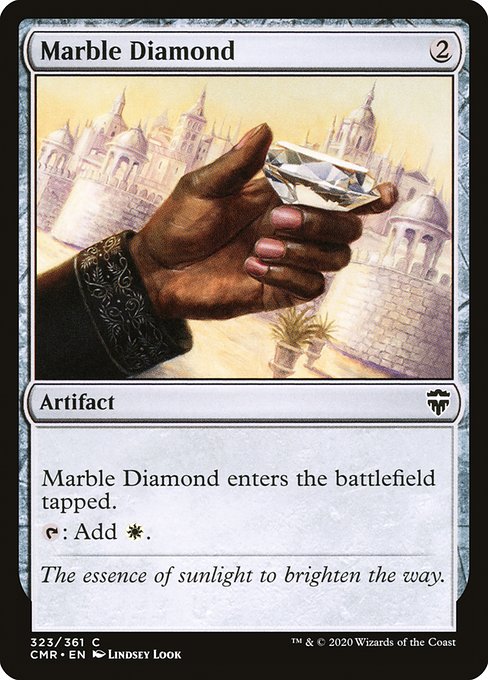【Foil】【EN】乳白色のダイアモンド/Marble Diamond [CMR] 茶C No.323