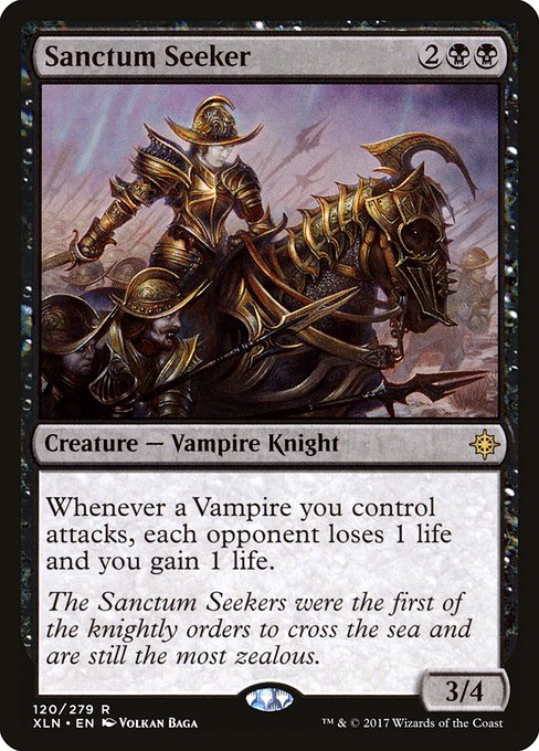 【Foil】【EN】聖域探究者/Sanctum Seeker [XLN] 黒R No.120