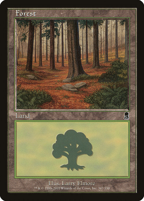 【Foil】【EN】森/Forest [ODY] 無C No.347