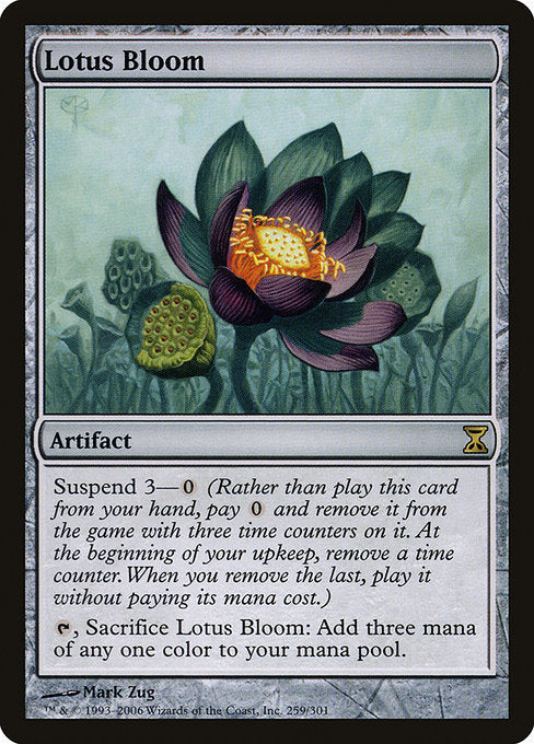 【Foil】【EN】睡蓮の花/Lotus Bloom [TSP] 茶R No.259