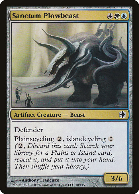 【Foil】【EN】聖域の耕し獣/Sanctum Plowbeast [ARB] 茶C No.10