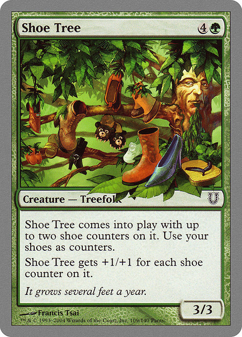 【EN】Shoe Tree [UNH] 緑C No.109