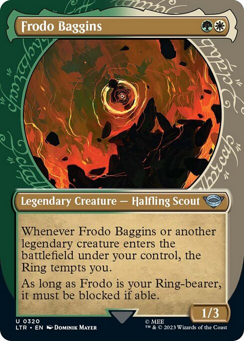 【Foil】【EN】フロド・バギンズ/Frodo Baggins [LTR] 金U No.320