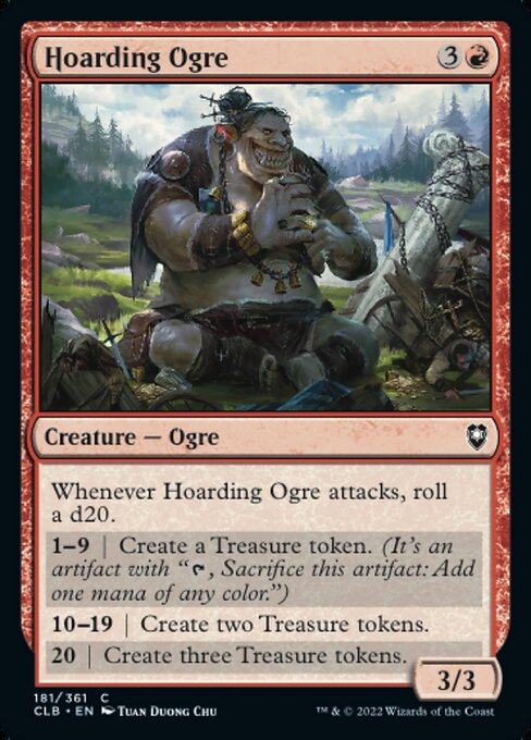 【EN】溜め込むオーガ/Hoarding Ogre [CLB] 赤C No.181