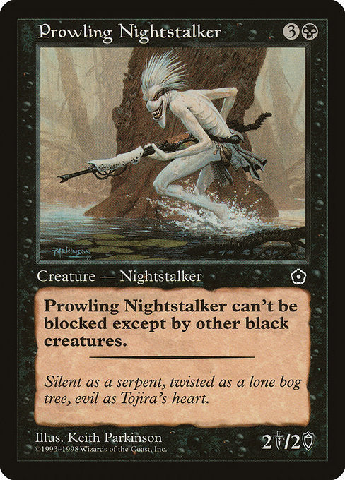 【EN】うろつく夜魔/Prowling Nightstalker [P02] 黒C No.83