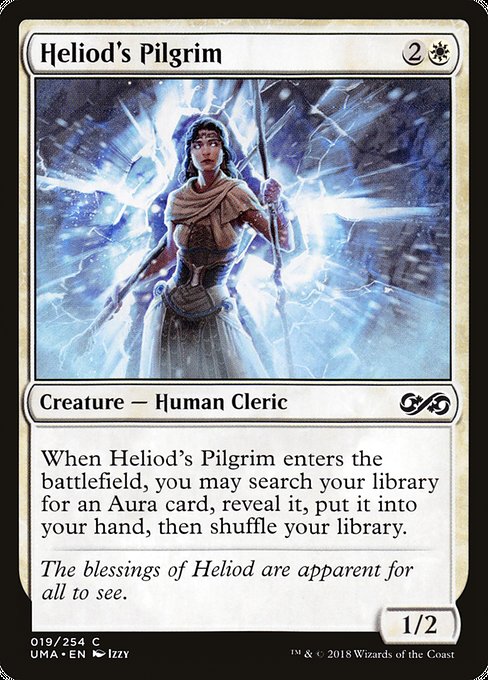 【EN】ヘリオッドの巡礼者/Heliod's Pilgrim [UMA] 白C No.19