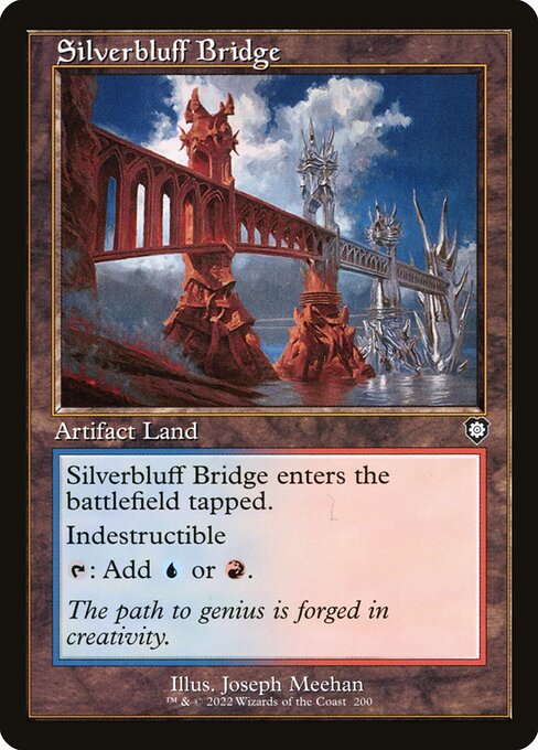 【EN】銀色険の橋/Silverbluff Bridge [BRC] 茶C No.200