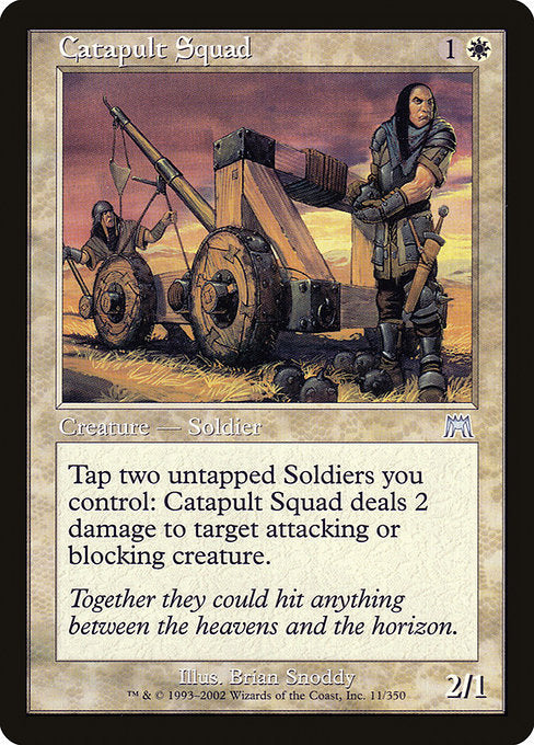 【Foil】【EN】カタパルト兵団/Catapult Squad [ONS] 白U No.11