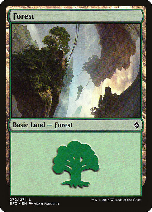 【EN】森/Forest [BFZ] 無C No.272a