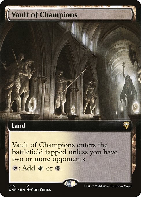 【Foil】【EN】勝者の大霊堂/Vault of Champions [CMR] 無R No.715