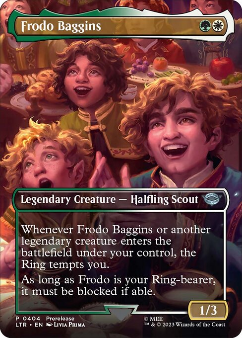 【Foil】【EN】フロド・バギンズ/Frodo Baggins [LTR] 金U No.404