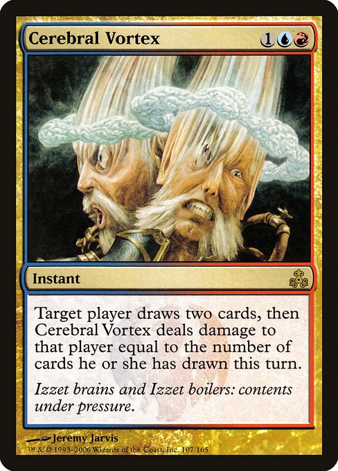 【Foil】【EN】脳髄の渦/Cerebral Vortex [GPT] 金R No.107