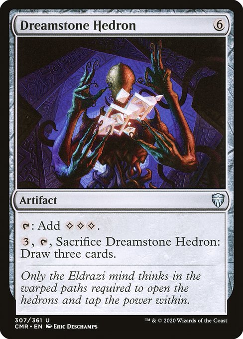 【Foil】【EN】夢石の面晶体/Dreamstone Hedron [CMR] 茶U No.307