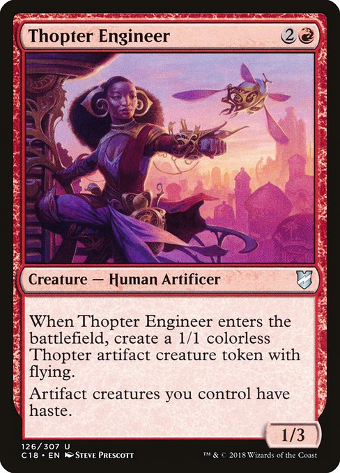 【EN】飛行機械技師/Thopter Engineer [C18] 赤U No.126