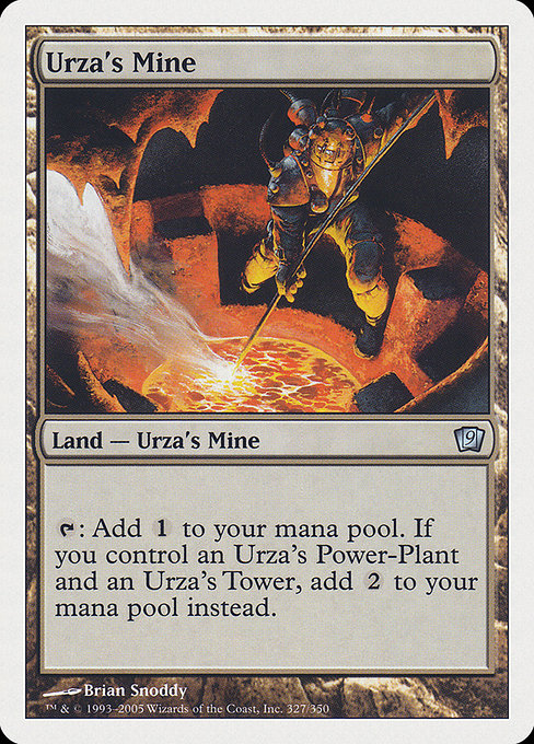 【Foil】【EN】ウルザの鉱山/Urza's Mine [9ED] 無U No.327