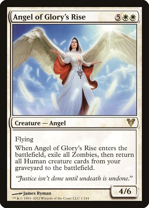 【EN】栄光の目覚めの天使/Angel of Glory's Rise [AVR] 白R No.1