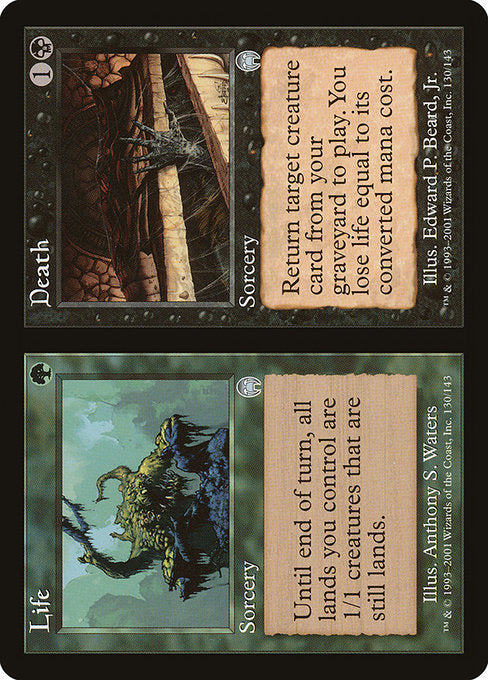 【Foil】【EN】Life // Death [APC] 分+混U No.130