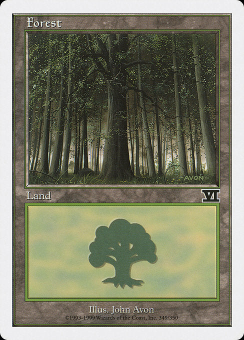 【EN】森/Forest [6ED] 無C No.349