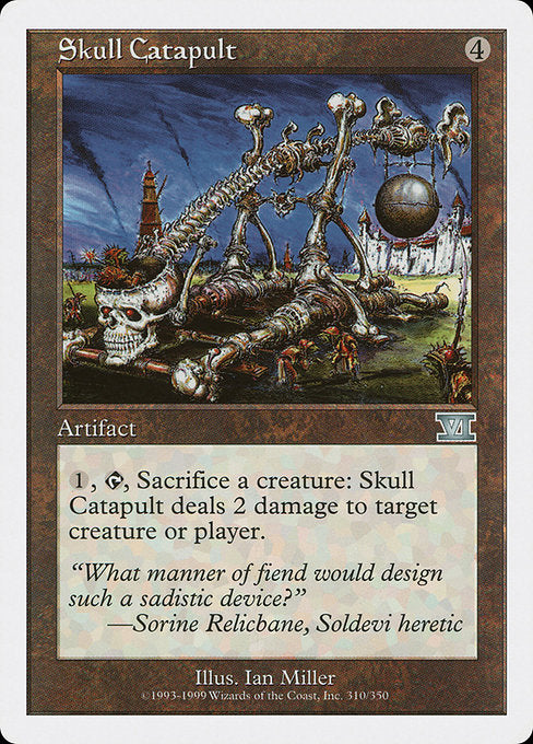 【EN】髑髏カタパルト/Skull Catapult [6ED] 茶U No.310