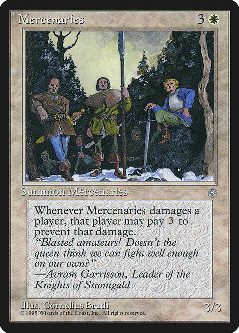 【EN】Mercenaries [ICE] 白R No.44