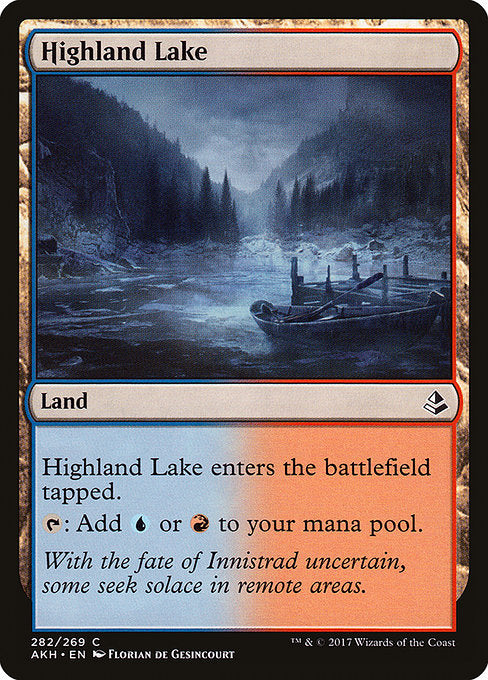 【EN】高地の湖/Highland Lake [AKH] 無C No.282