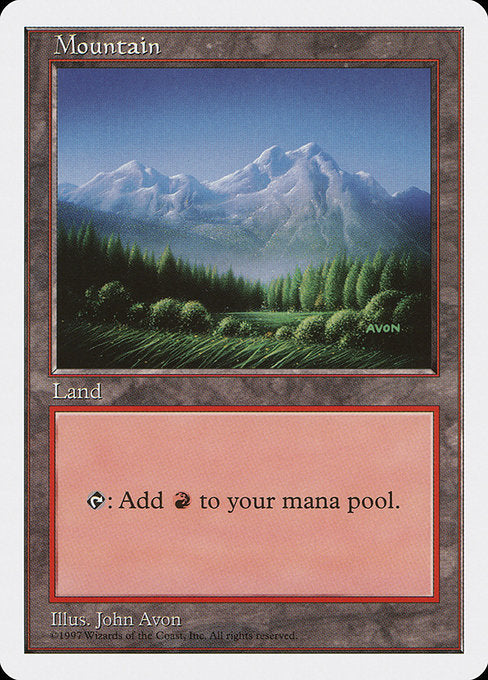 【EN】山/Mountain [5ED] 無C No.443