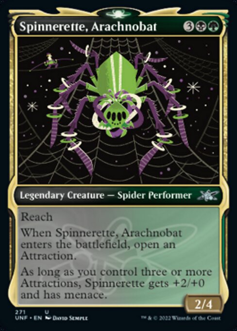 【Foil】【EN】Spinnerette, Arachnobat [UNF] 金U No.271