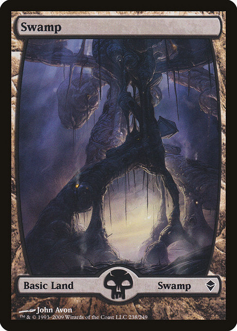 【Foil】【EN】沼/Swamp [ZEN] 無C No.238