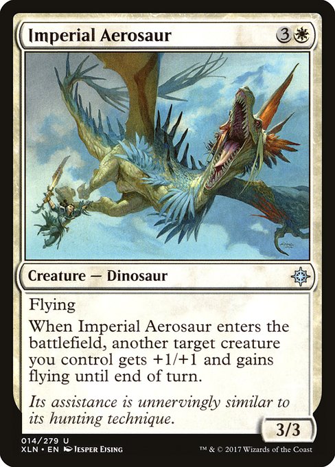 【EN】帝国のエアロサウルス/Imperial Aerosaur [XLN] 白U No.14