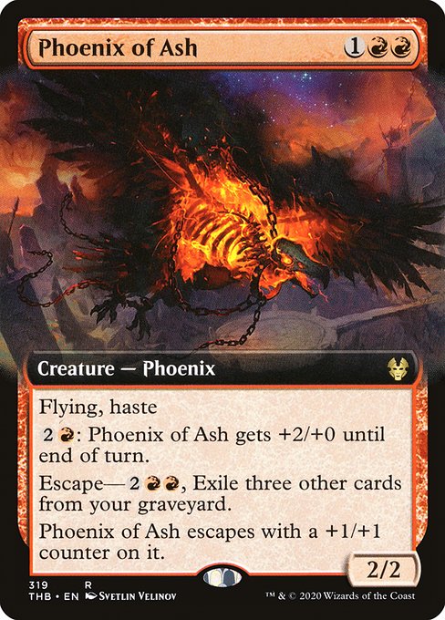 【EN】灰のフェニックス/Phoenix of Ash [THB] 赤R No.319