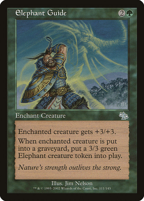 【Foil】【EN】象の導き/Elephant Guide [JUD] 緑U No.111