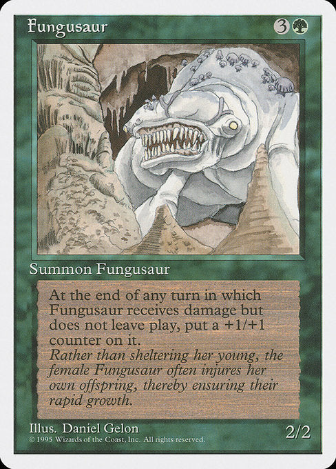 【EN】キノコザウルス/Fungusaur [4ED] 緑R No.246