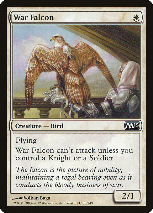 【Foil】【EN】軍用隼/War Falcon [M13] 白C No.38
