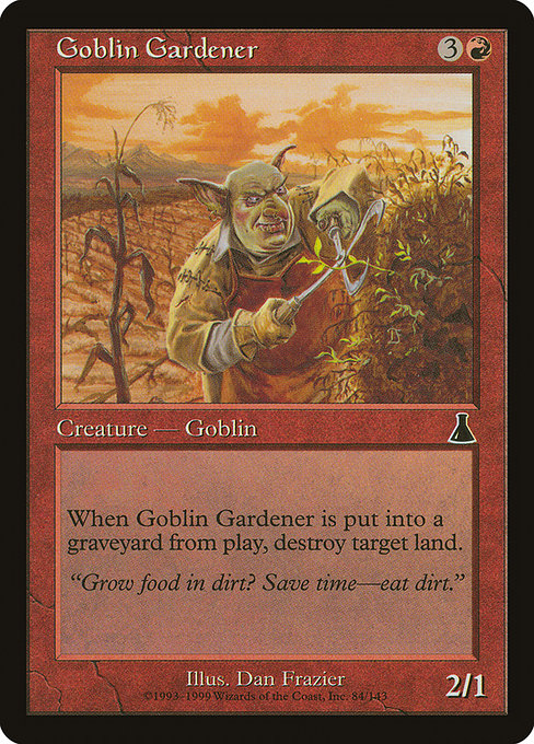 【EN】ゴブリンの庭師/Goblin Gardener [UDS] 赤C No.84