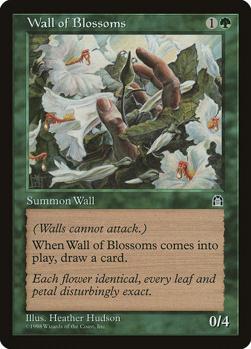 【EN】花の壁/Wall of Blossoms [STH] 緑U No.125