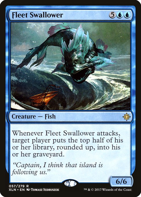 【EN】船団呑み/Fleet Swallower [XLN] 青R No.57