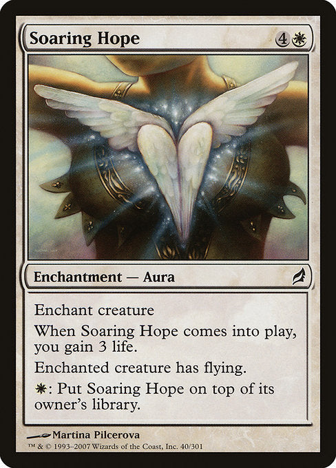 【Foil】【EN】飛翔する希望/Soaring Hope [LRW] 白C No.40