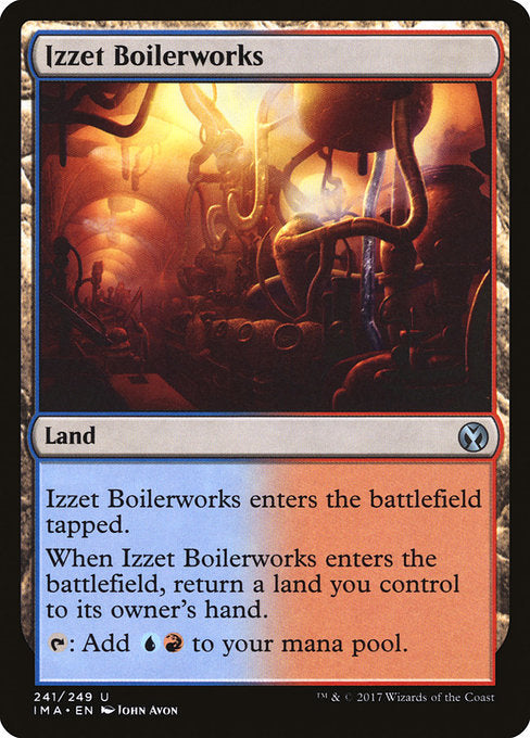 【Foil】【EN】イゼットの煮沸場/Izzet Boilerworks [IMA] 無U No.241